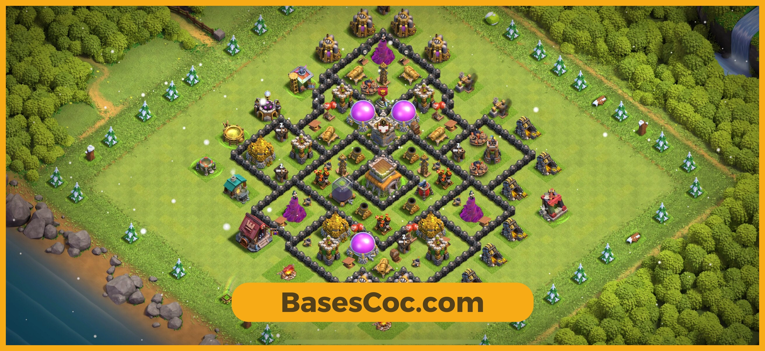 TH8 trophy Base