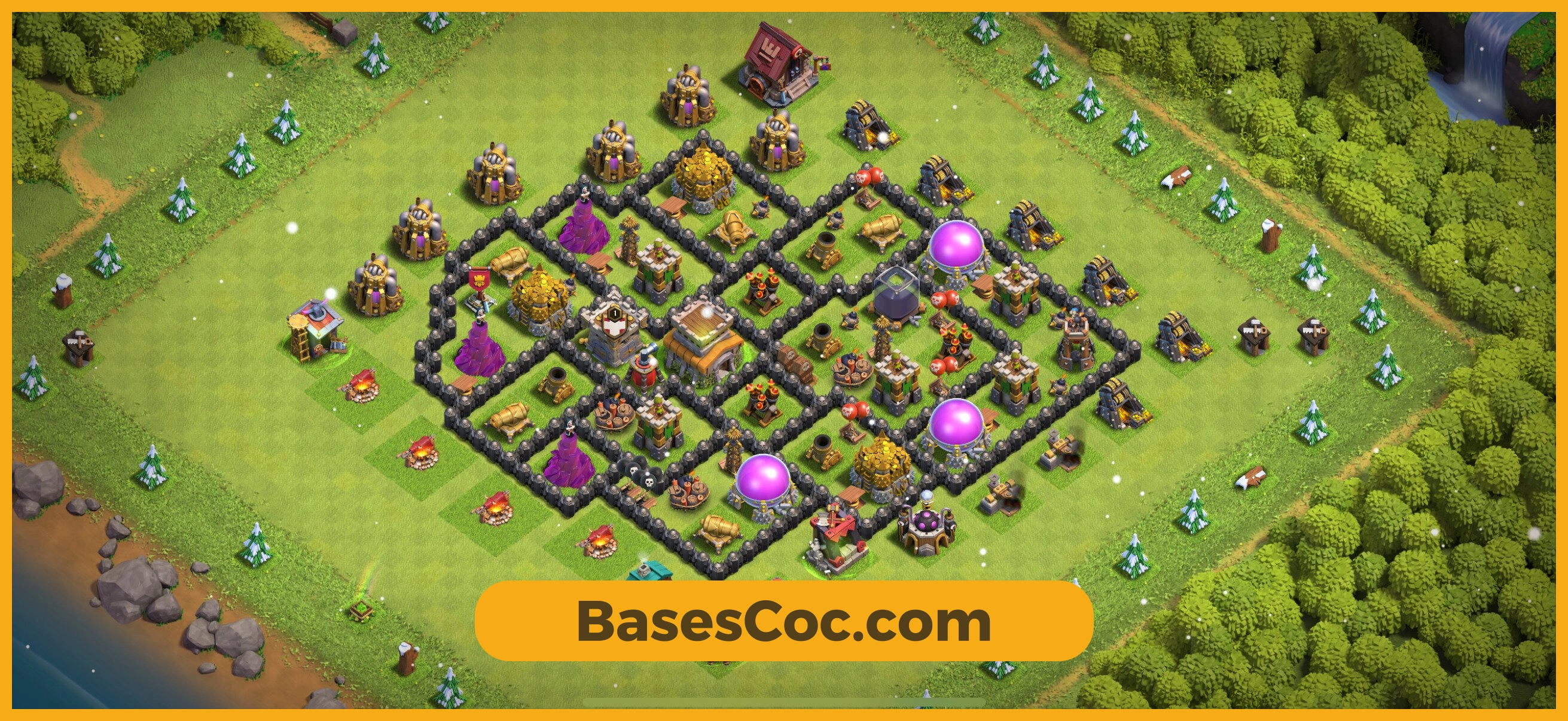 TH8 trophy Base