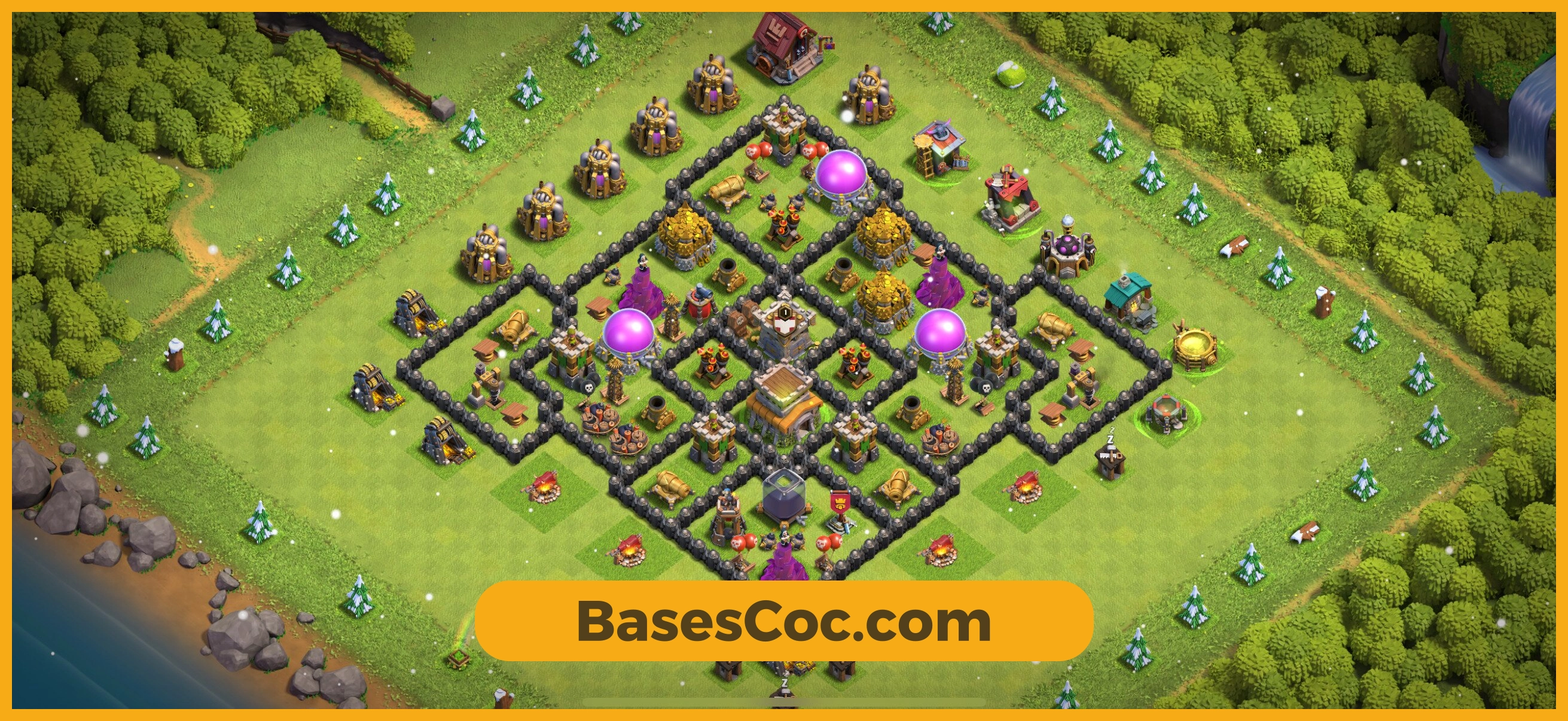 TH8 trophy Base