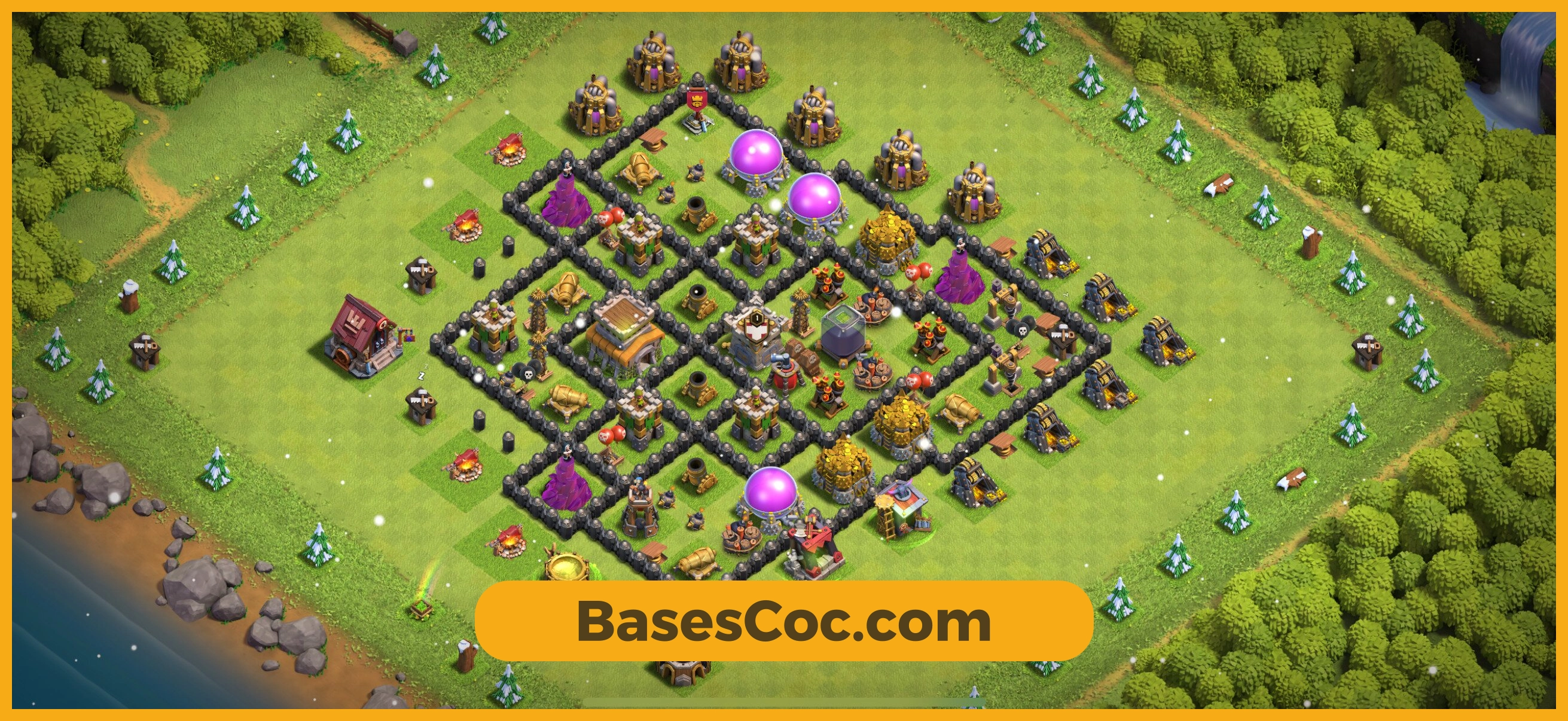TH8 trophy Base