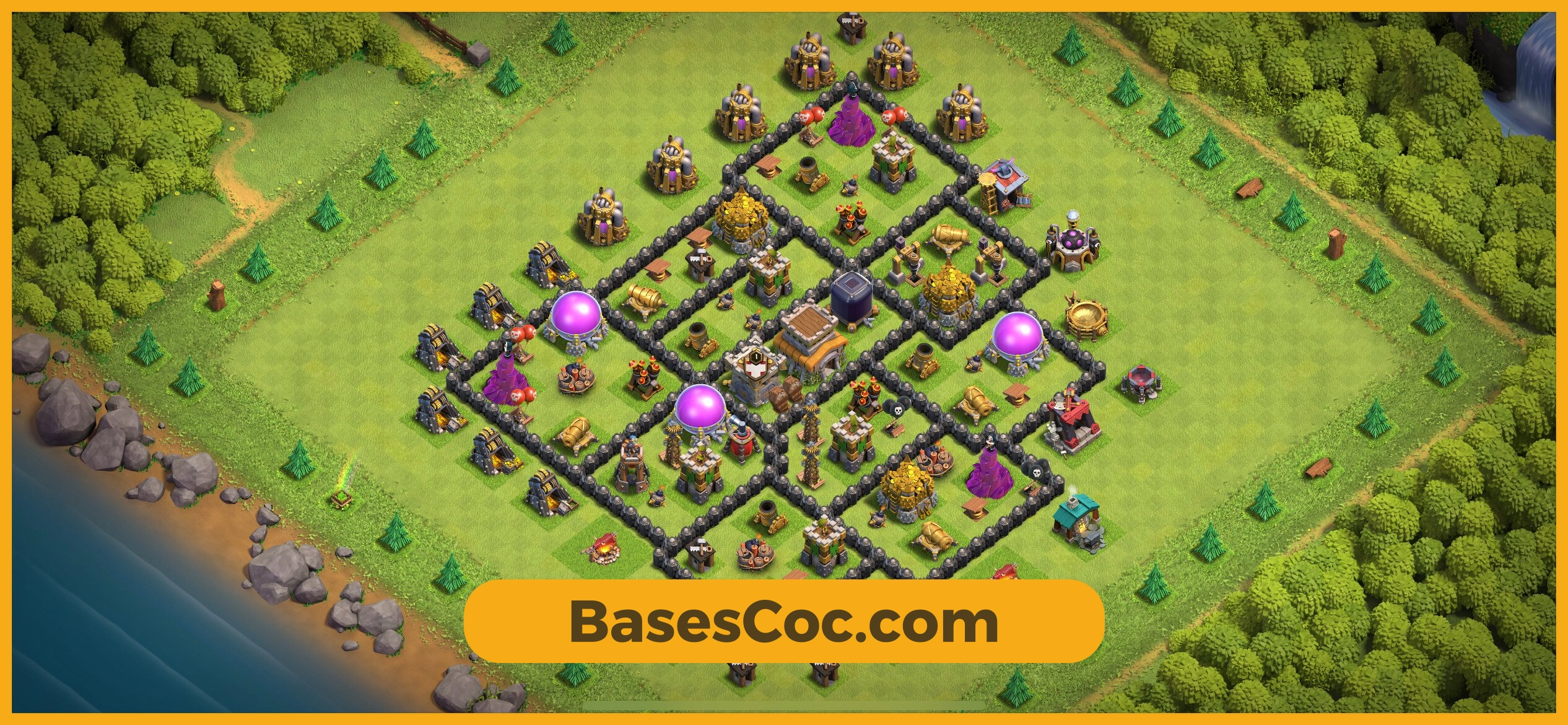 TH8 trophy Base