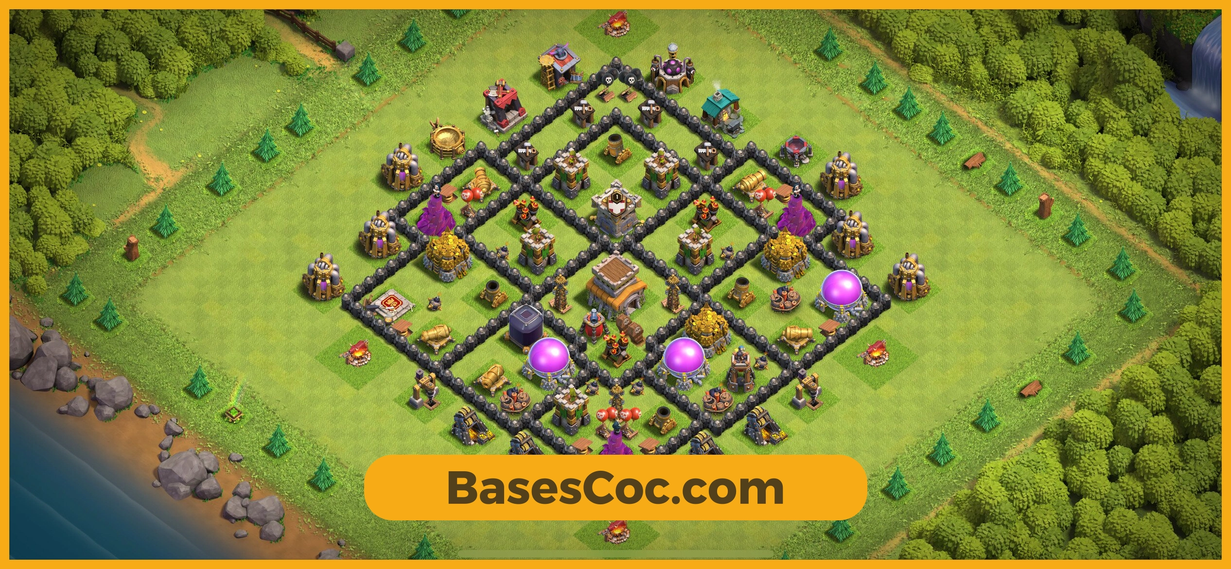 TH8 trophy Base