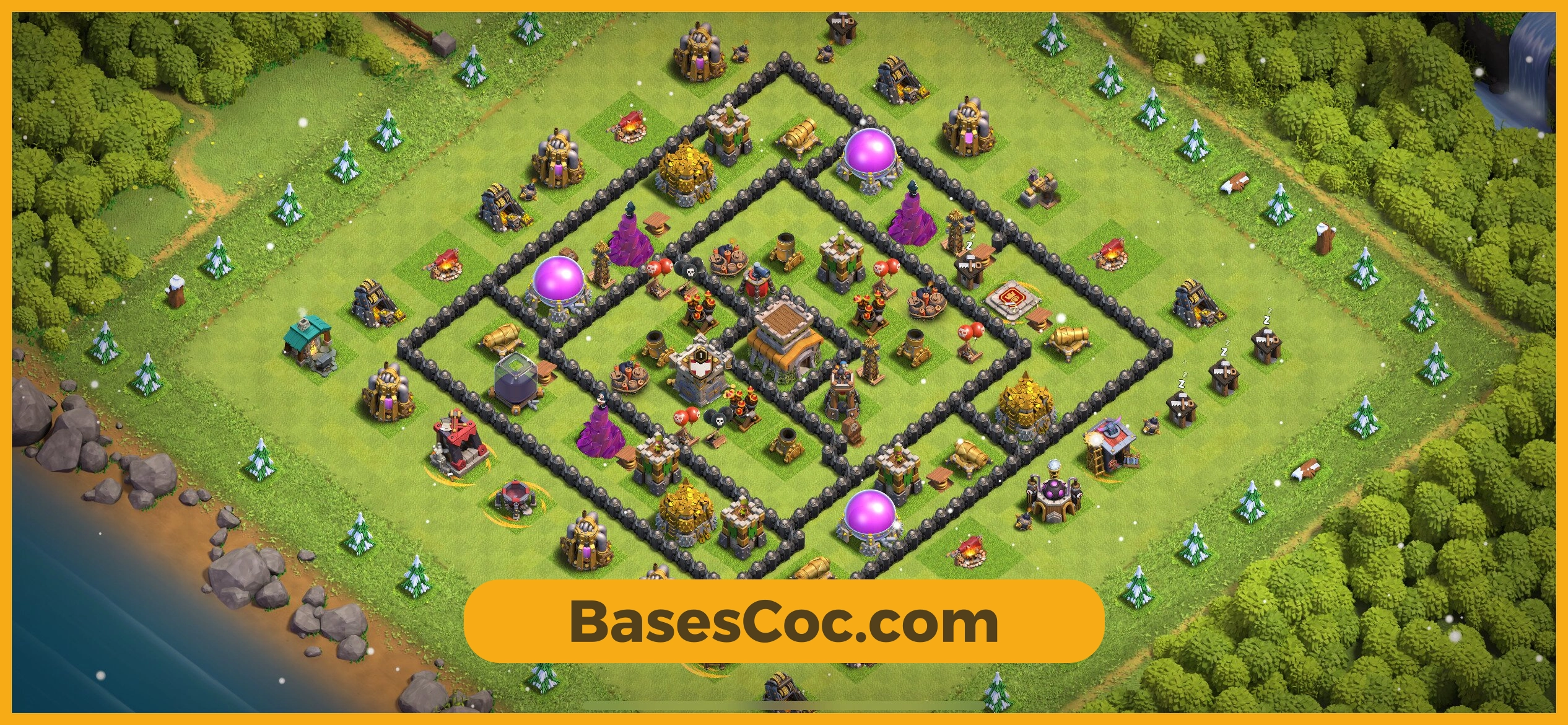 TH8 trophy Base