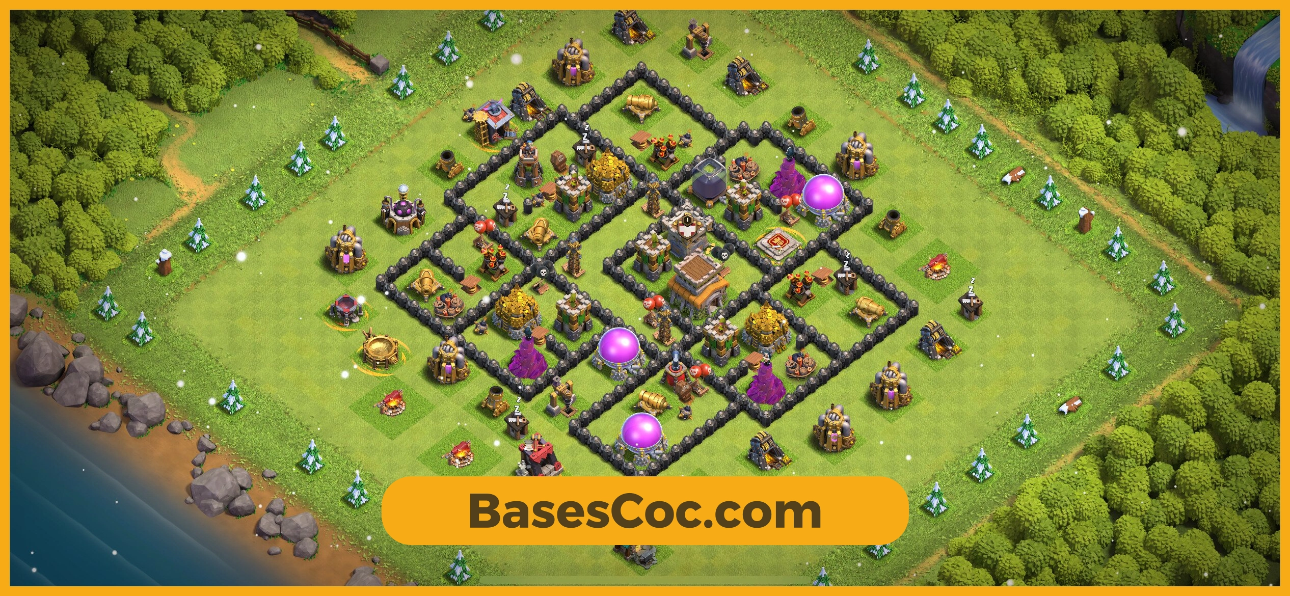 TH8 trophy Base