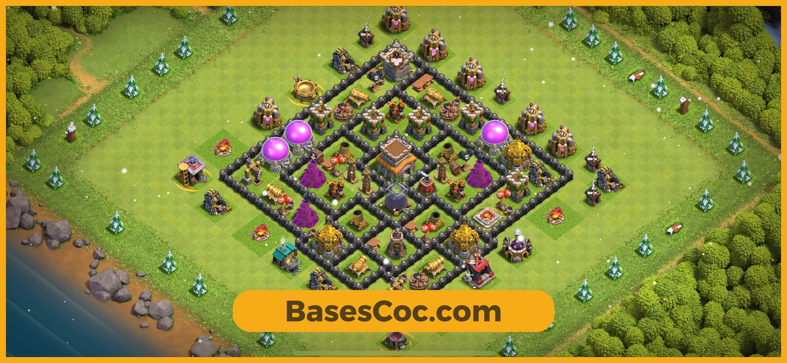 TH8 trophy Base