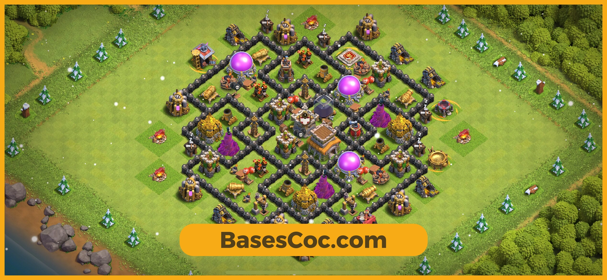 TH8 farm Base