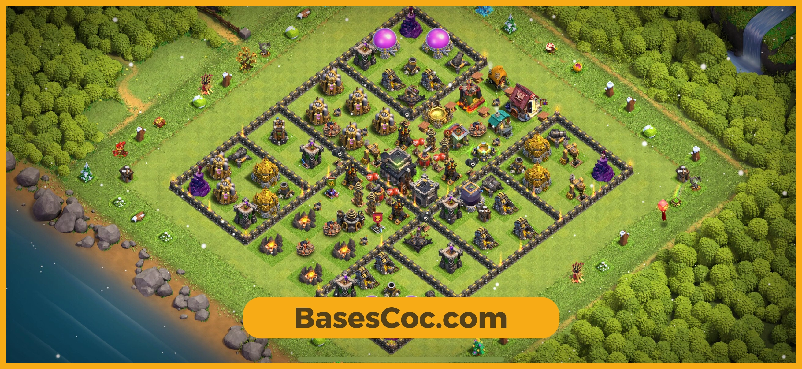 TH9 trophy Base