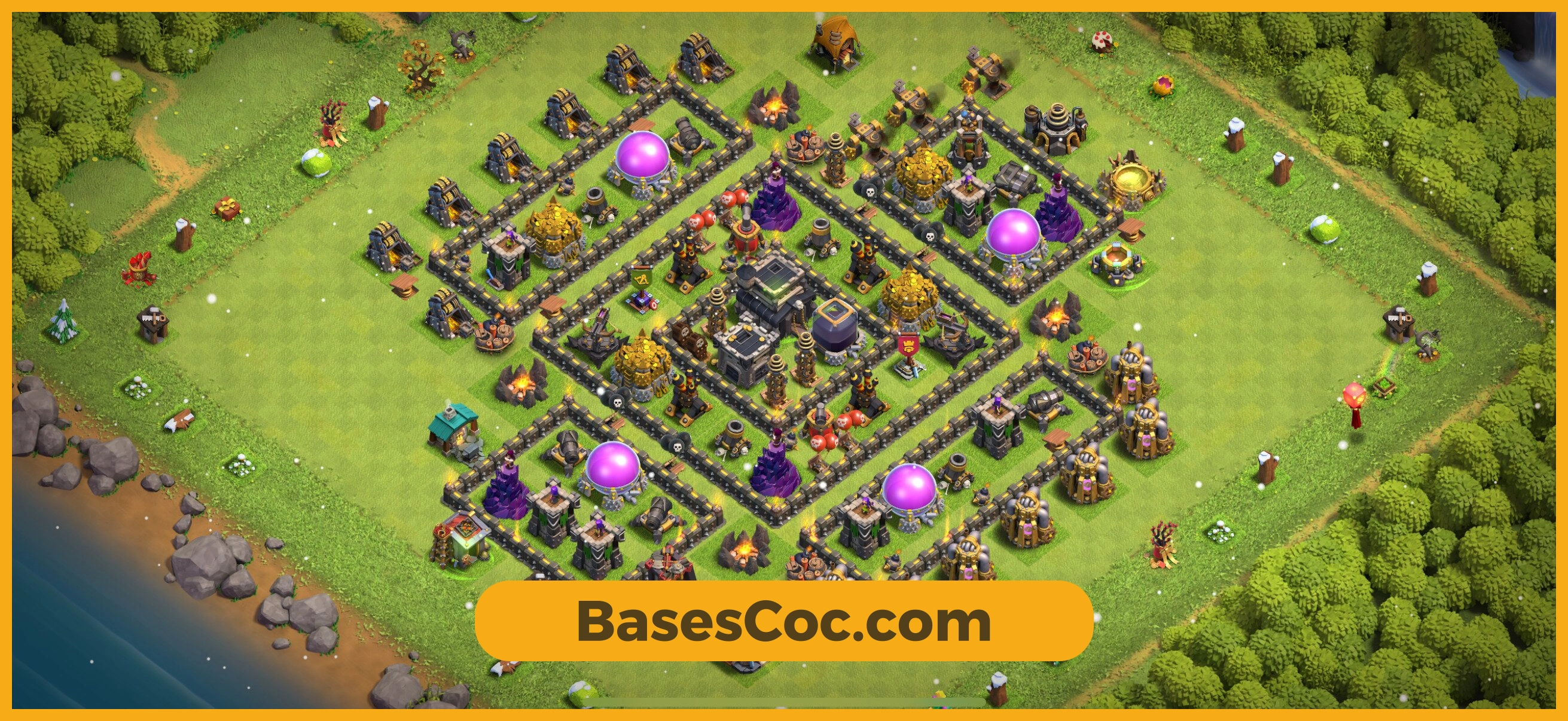 TH9 trophy Base
