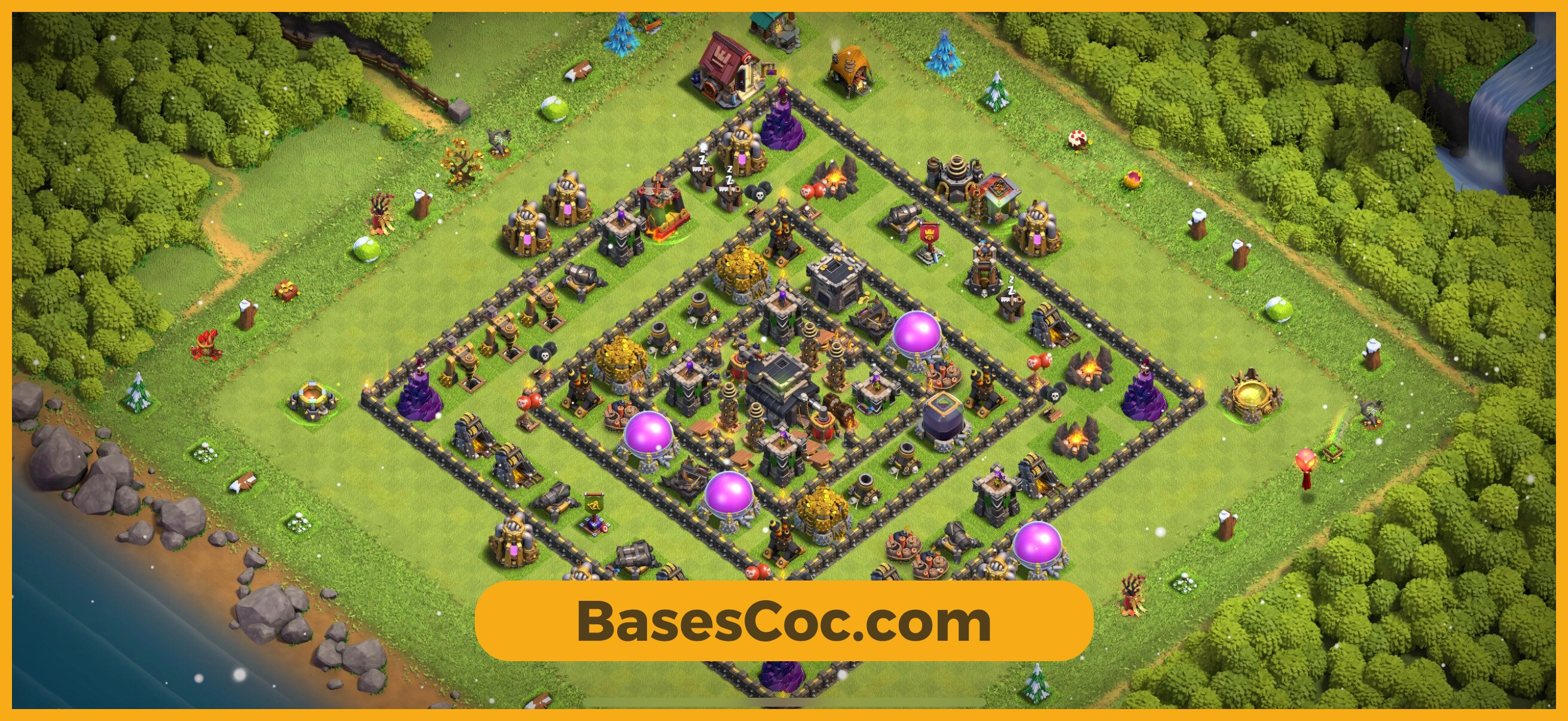 TH9 trophy Base