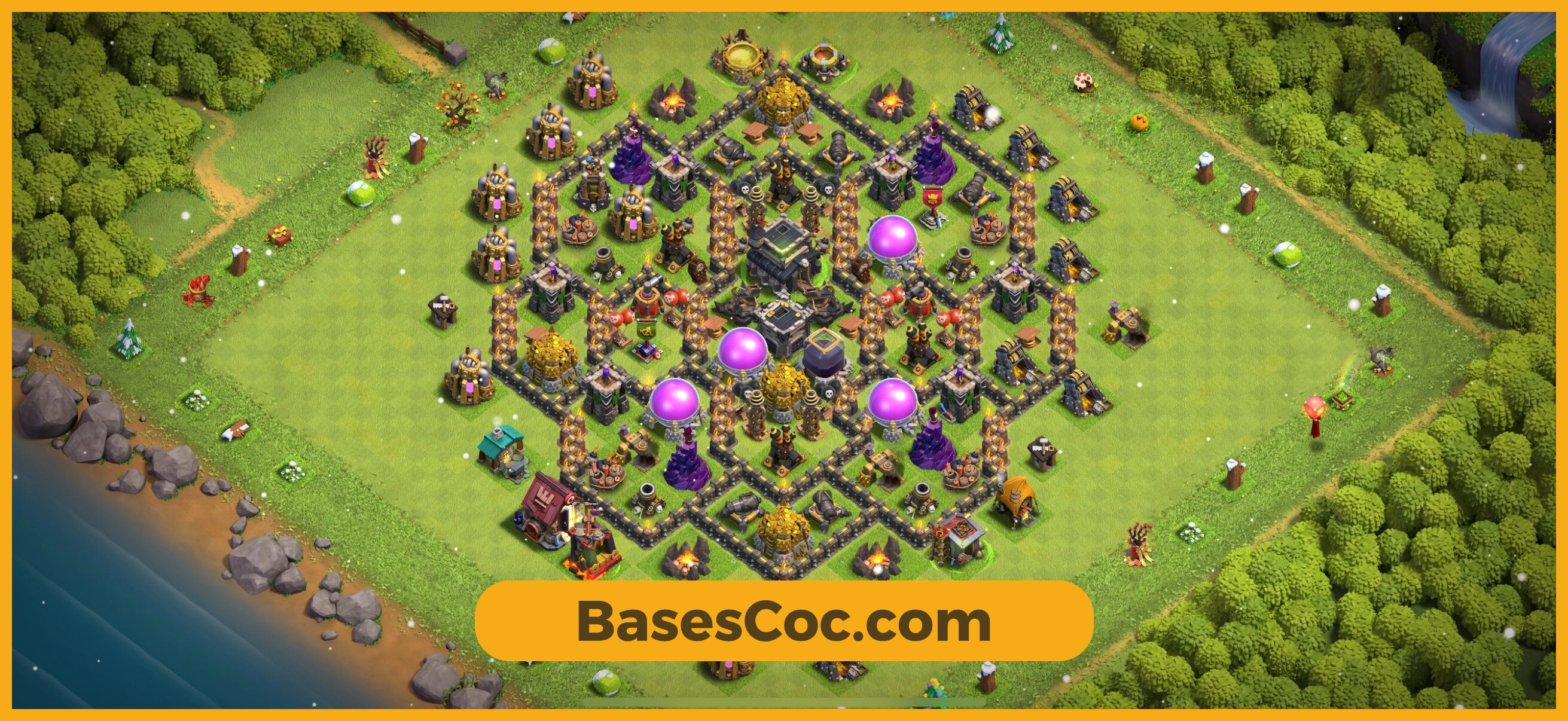 TH9 trophy Base