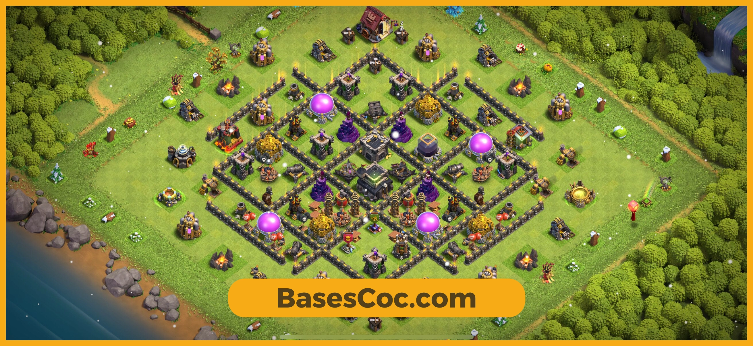 TH9 trophy Base