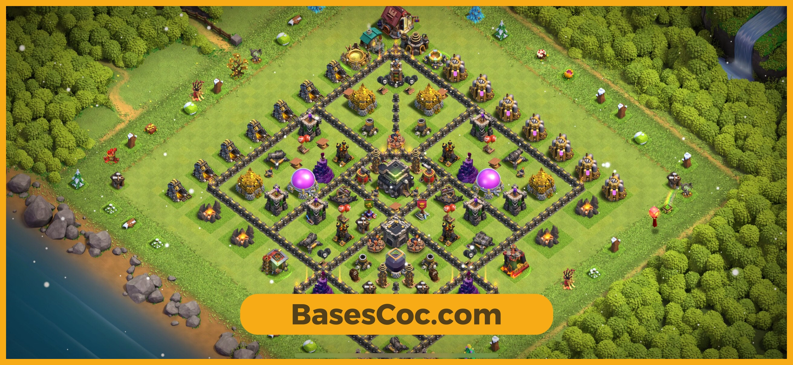 TH9 trophy Base