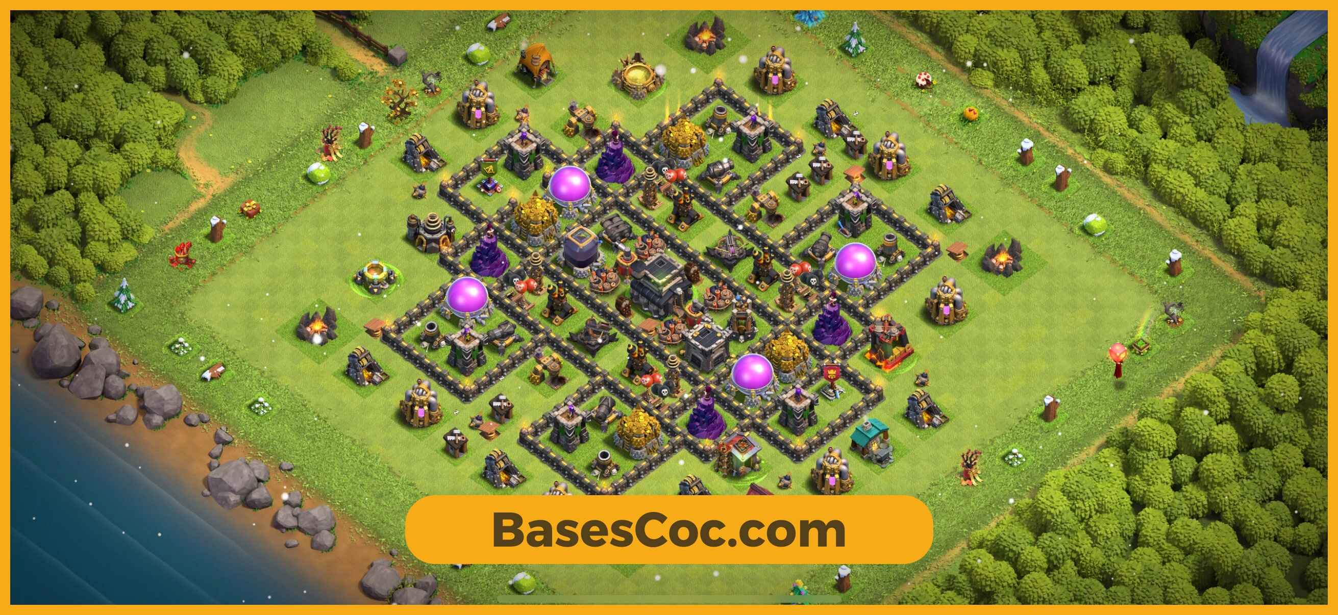 TH9 trophy Base