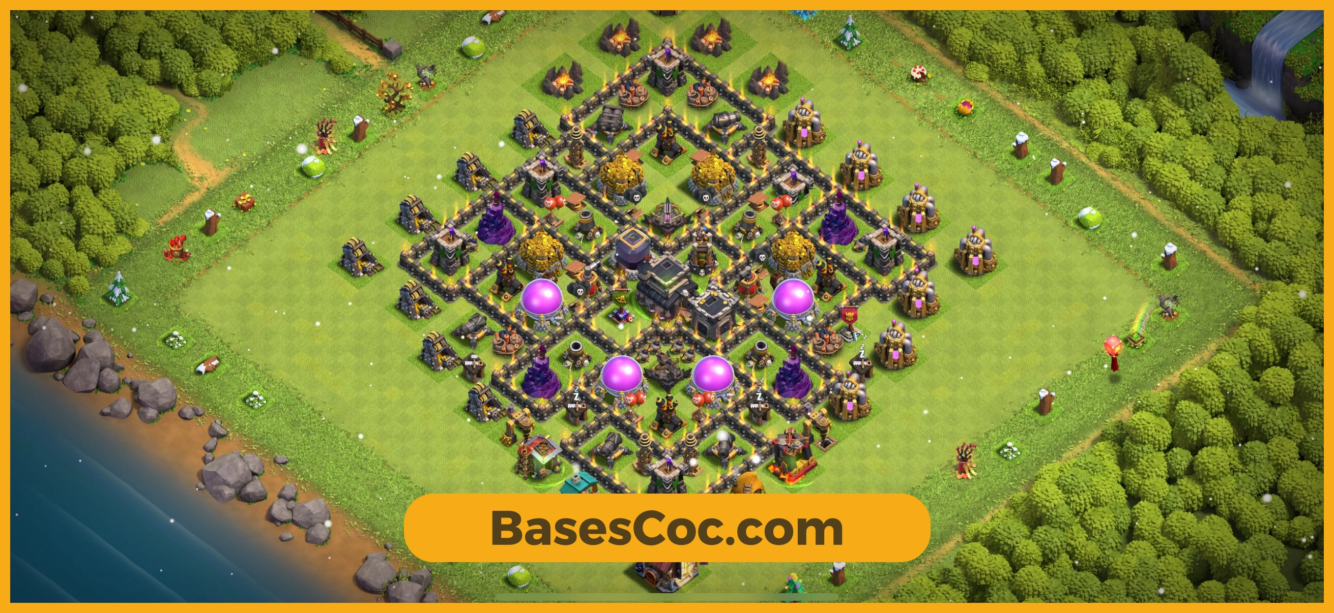 TH9 trophy Base