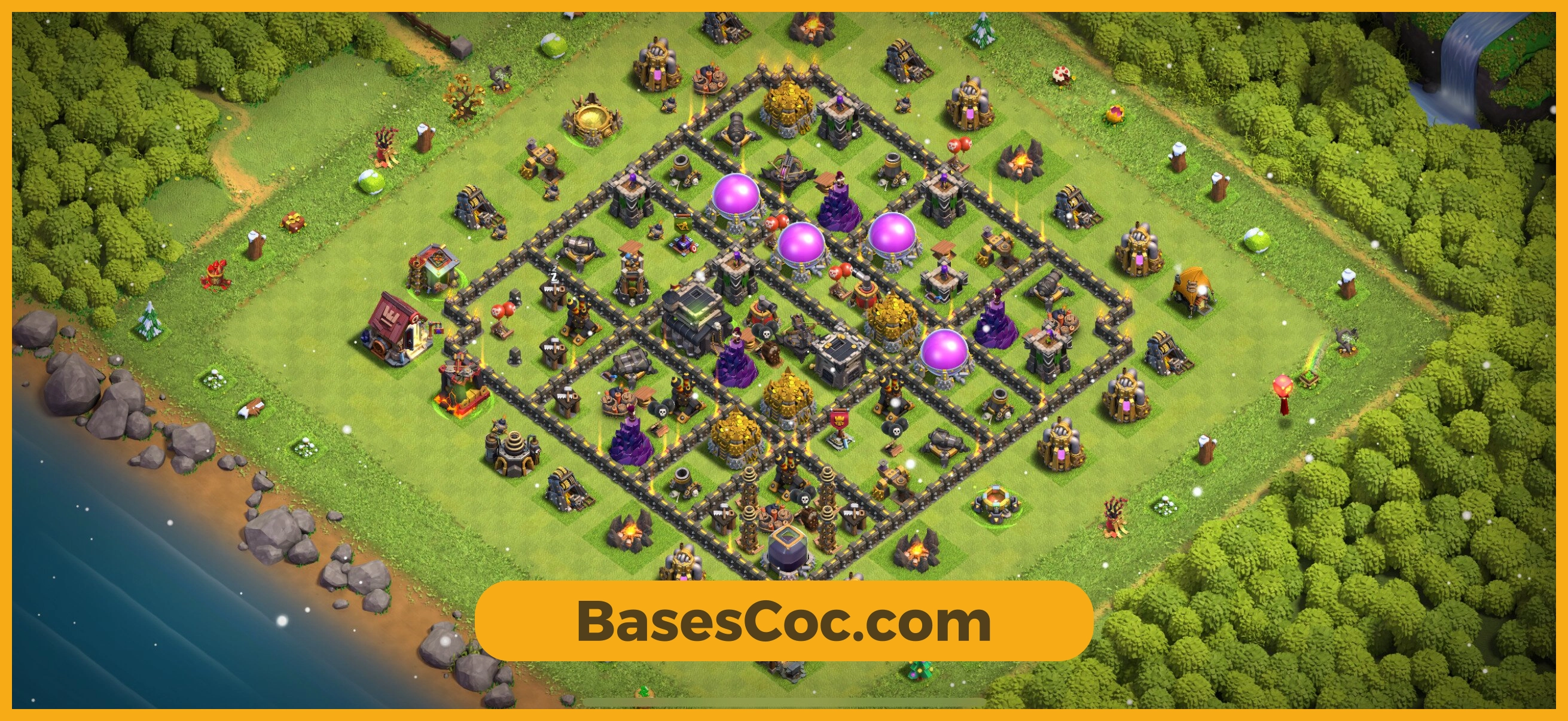 TH9 trophy Base