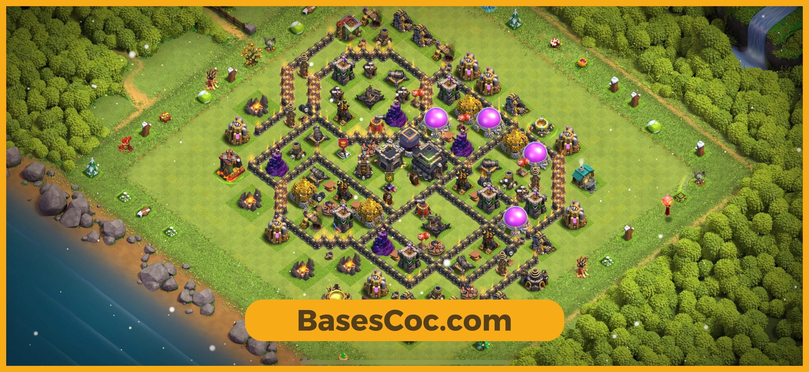 TH9 trophy Base