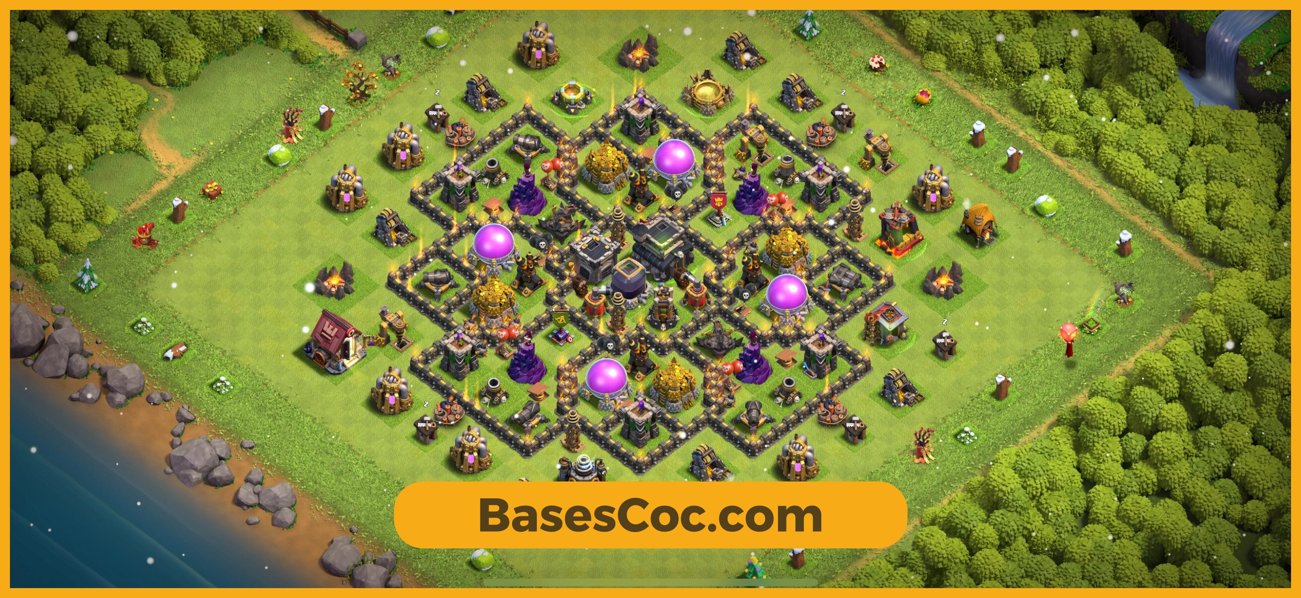 TH9 trophy Base