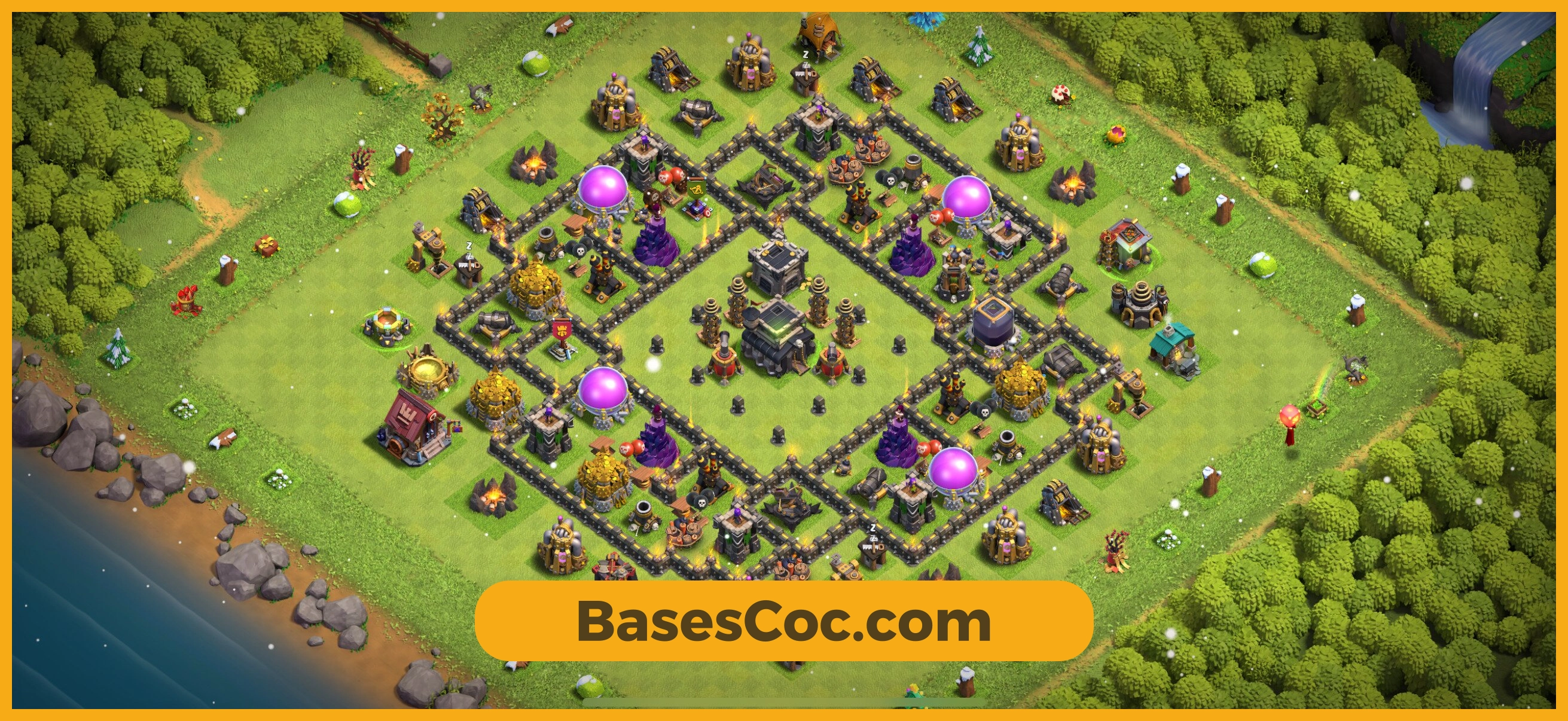 TH9 trophy Base