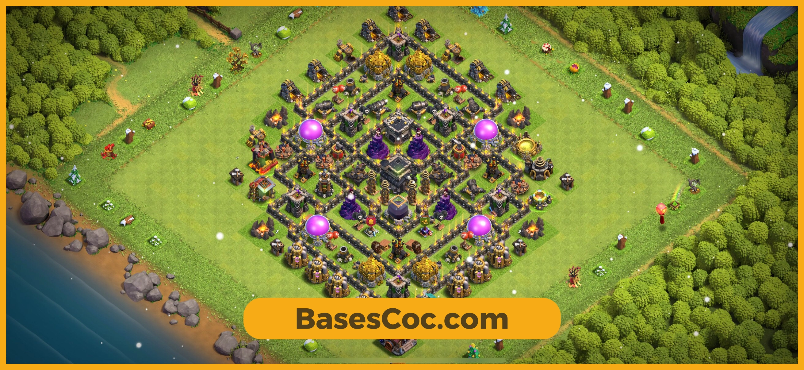 TH9 trophy Base