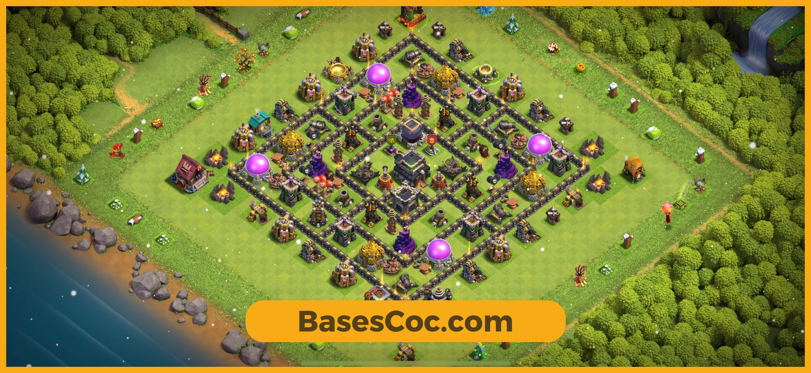 TH9 trophy Base