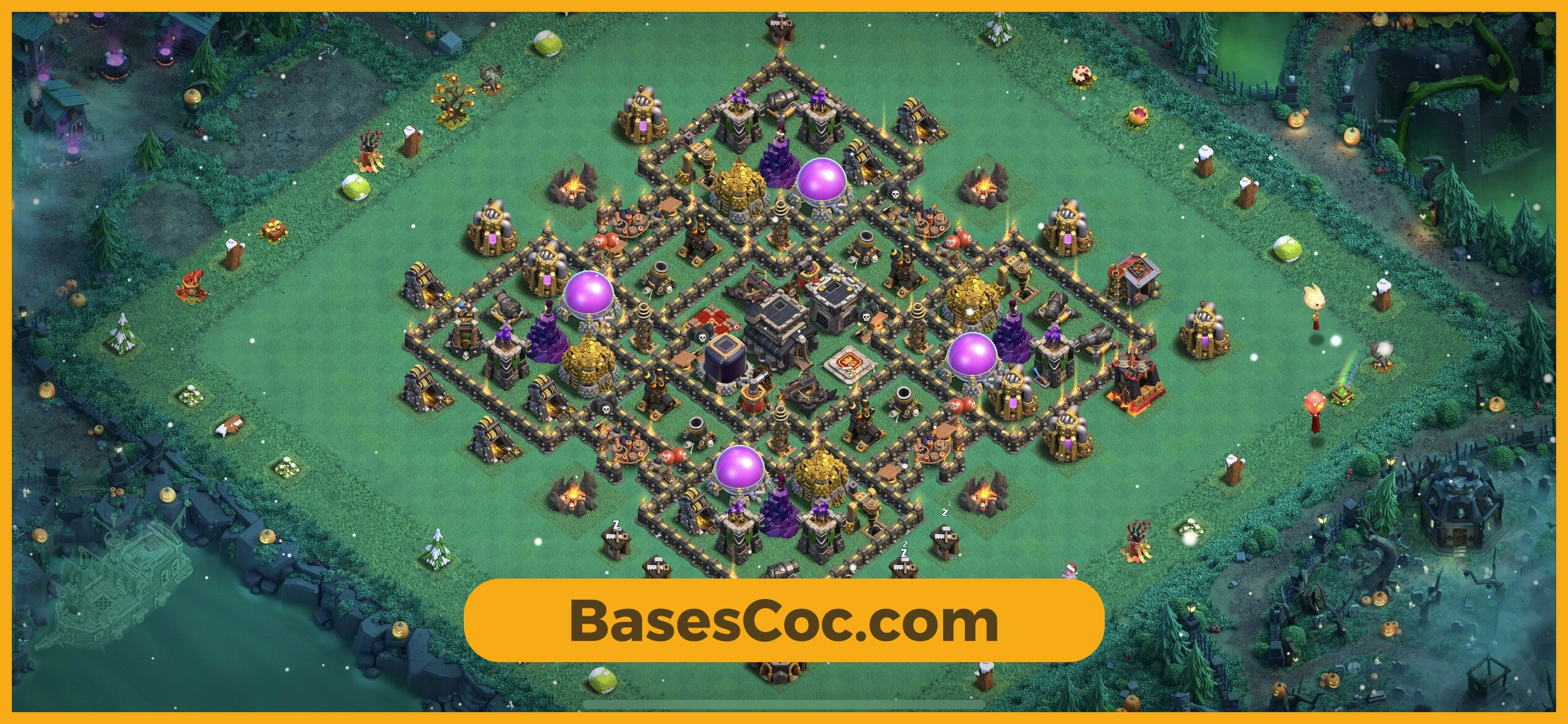 TH9 trophy Base