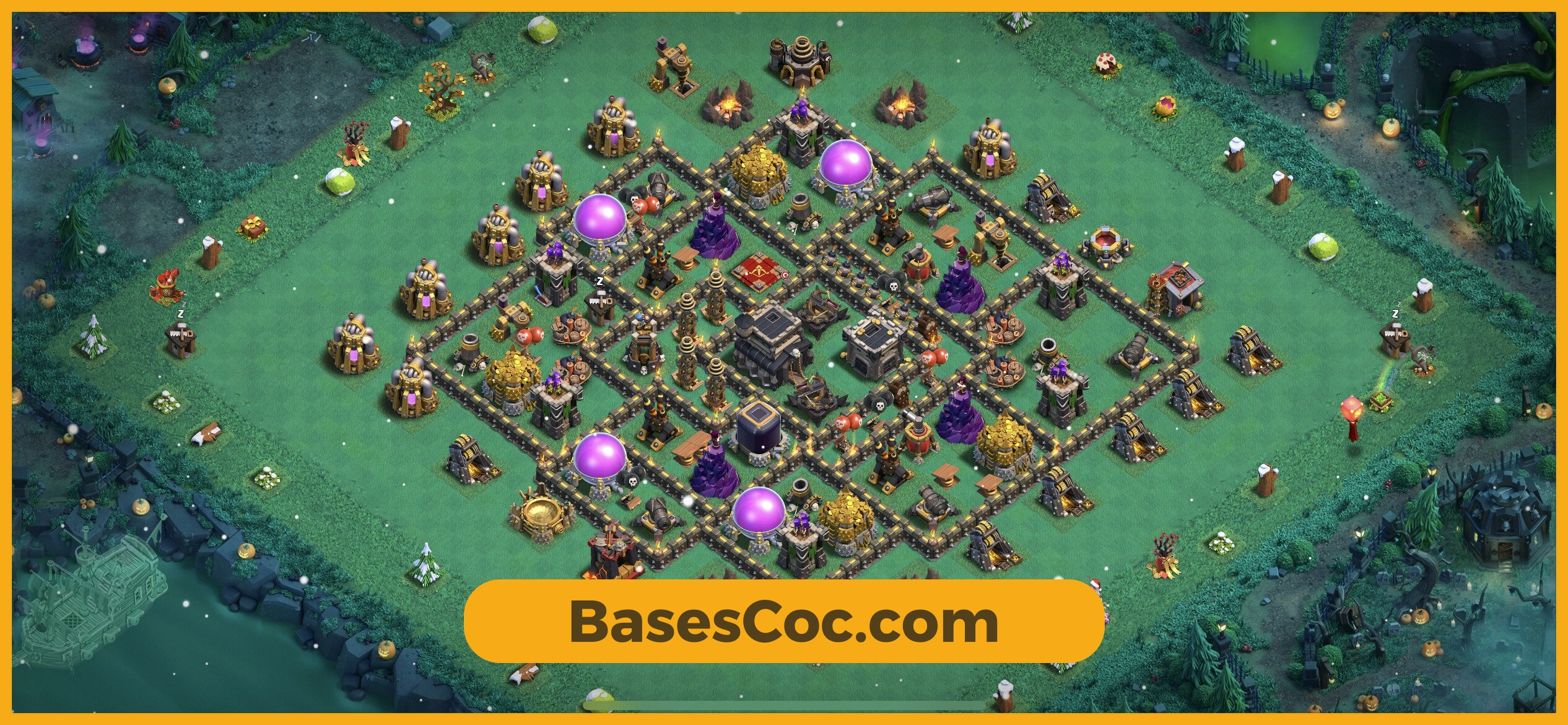 TH9 trophy Base