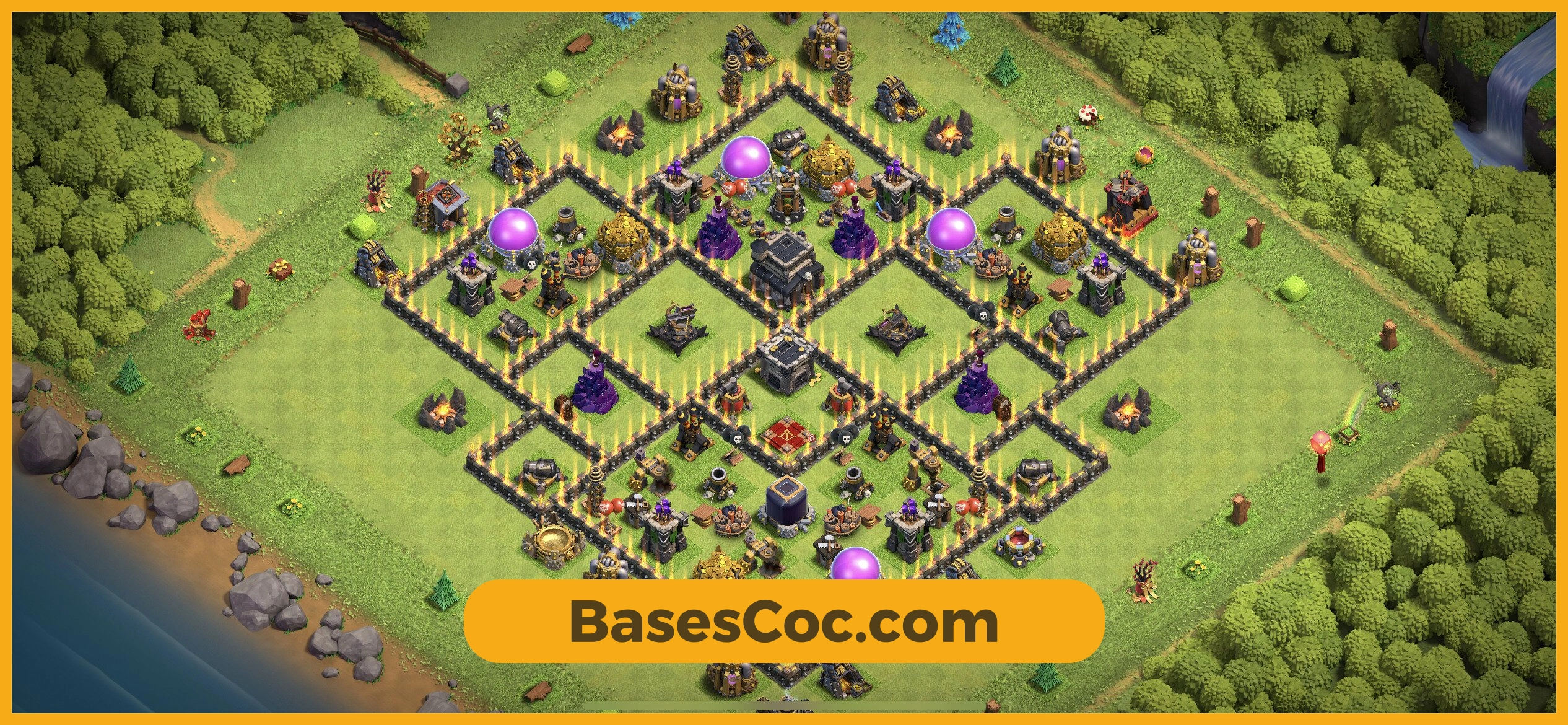 TH9 trophy Base