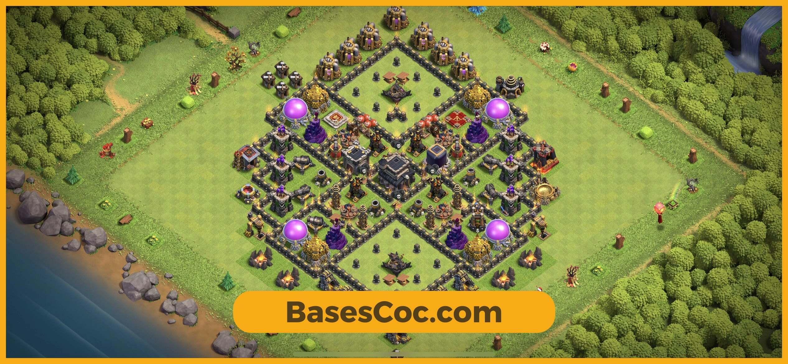TH9 trophy Base