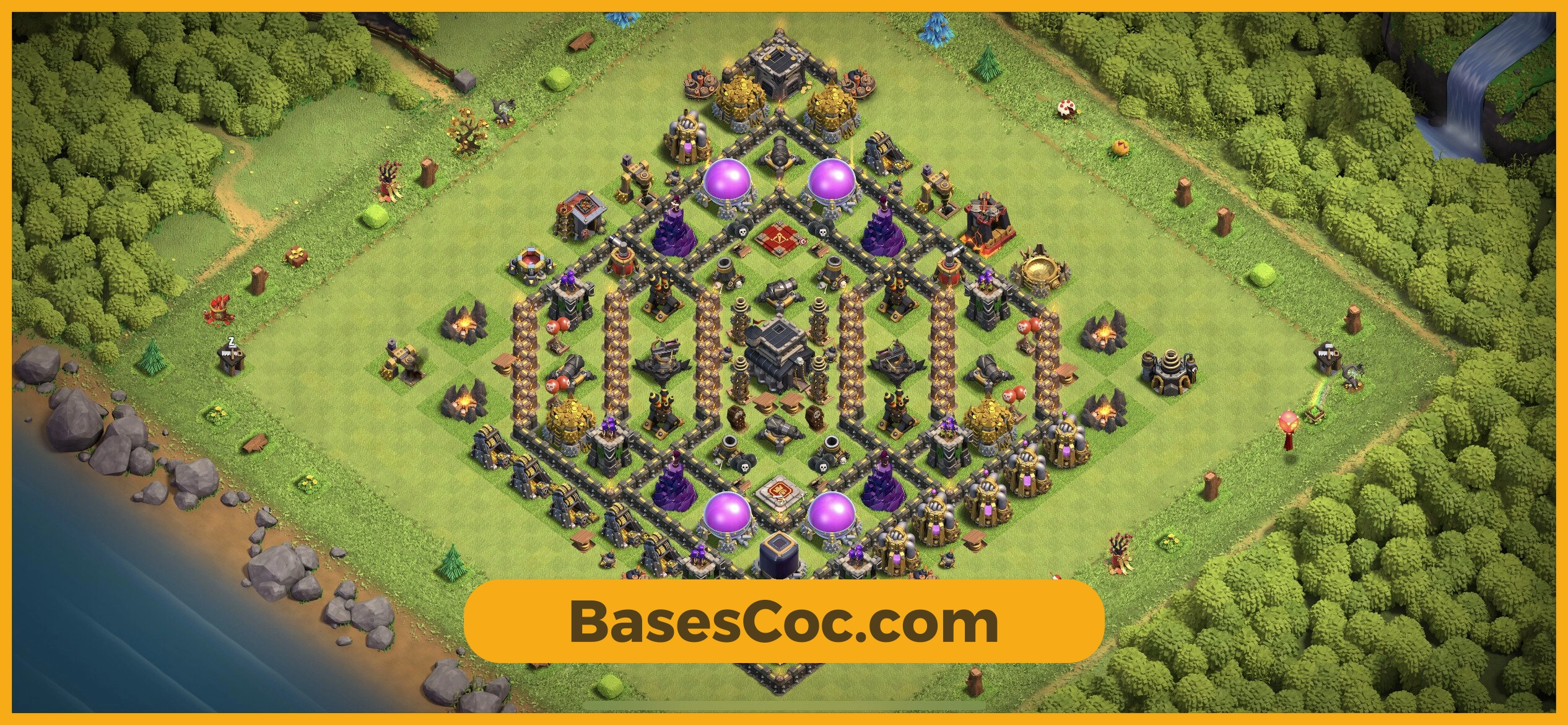 TH9 trophy Base