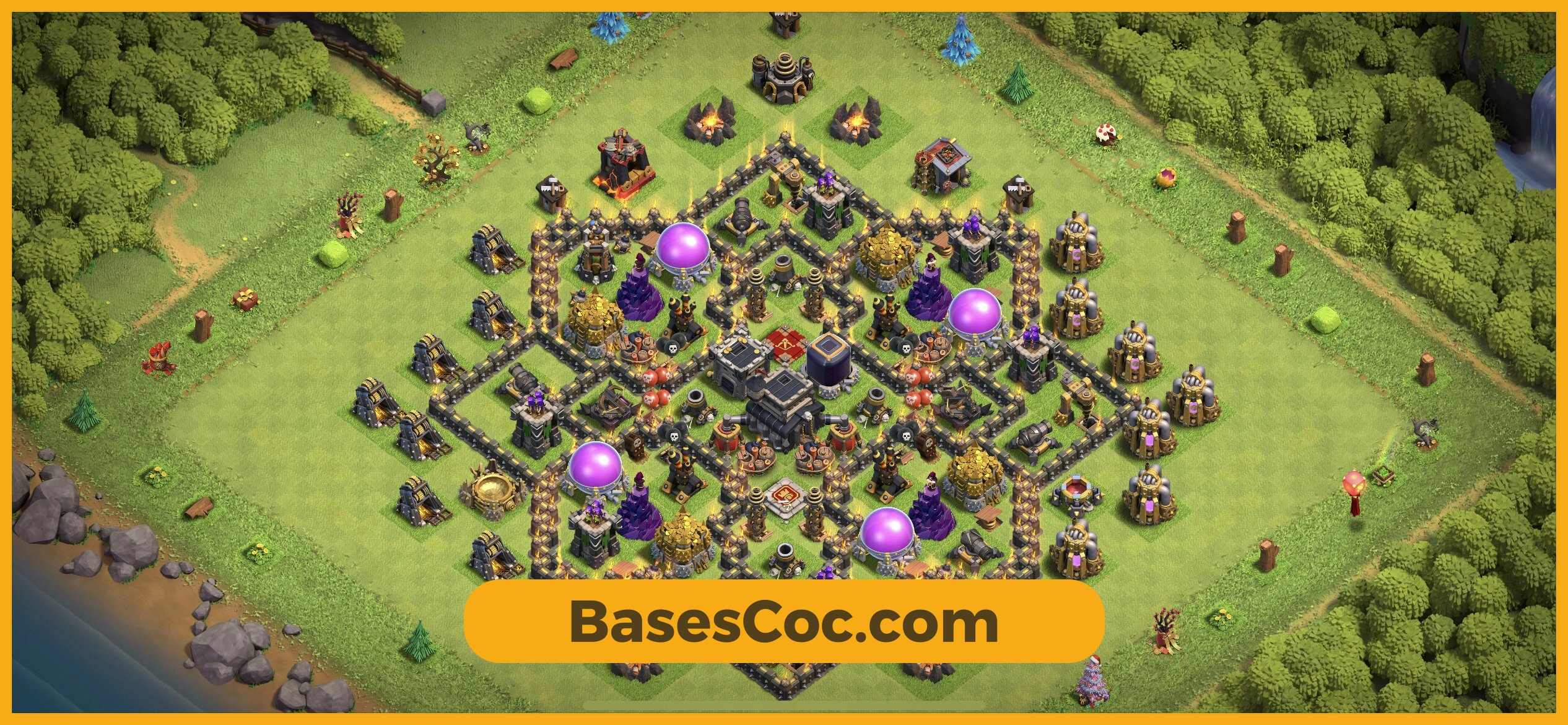 TH9 trophy Base