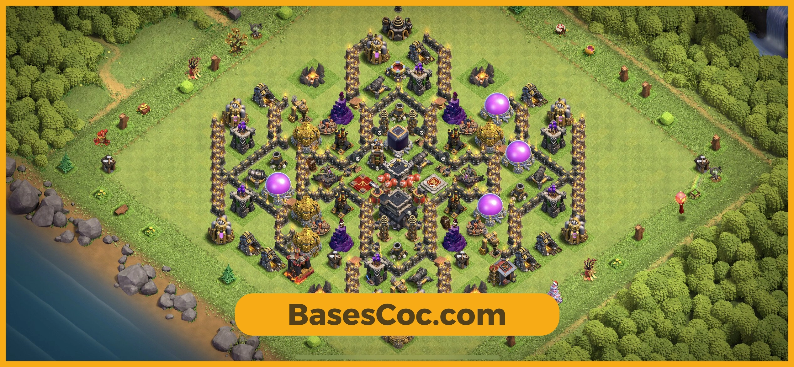 TH9 trophy Base