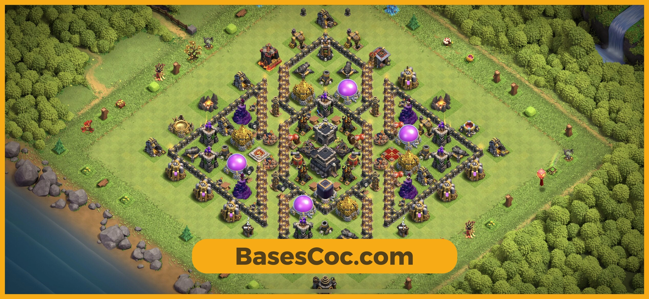 TH9 trophy Base