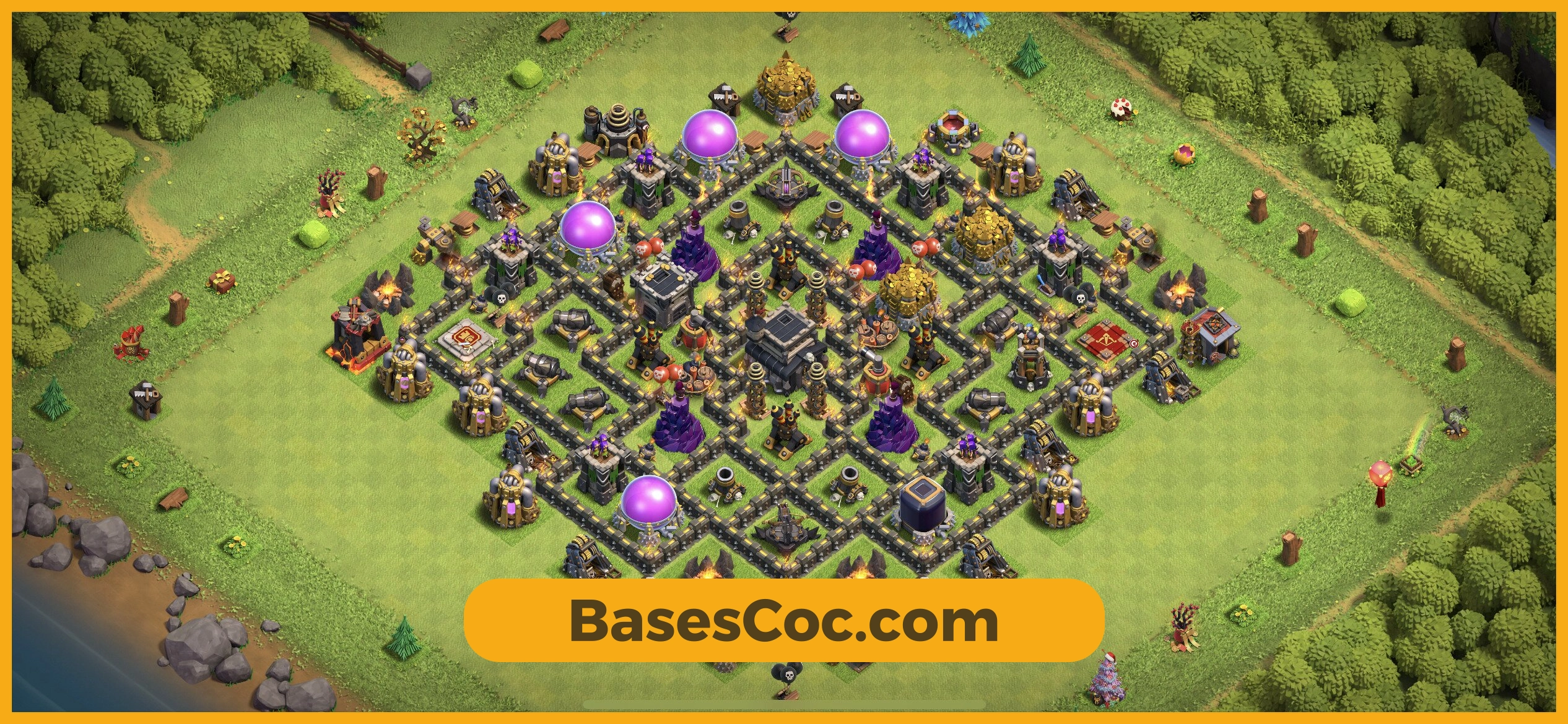 TH9 trophy Base