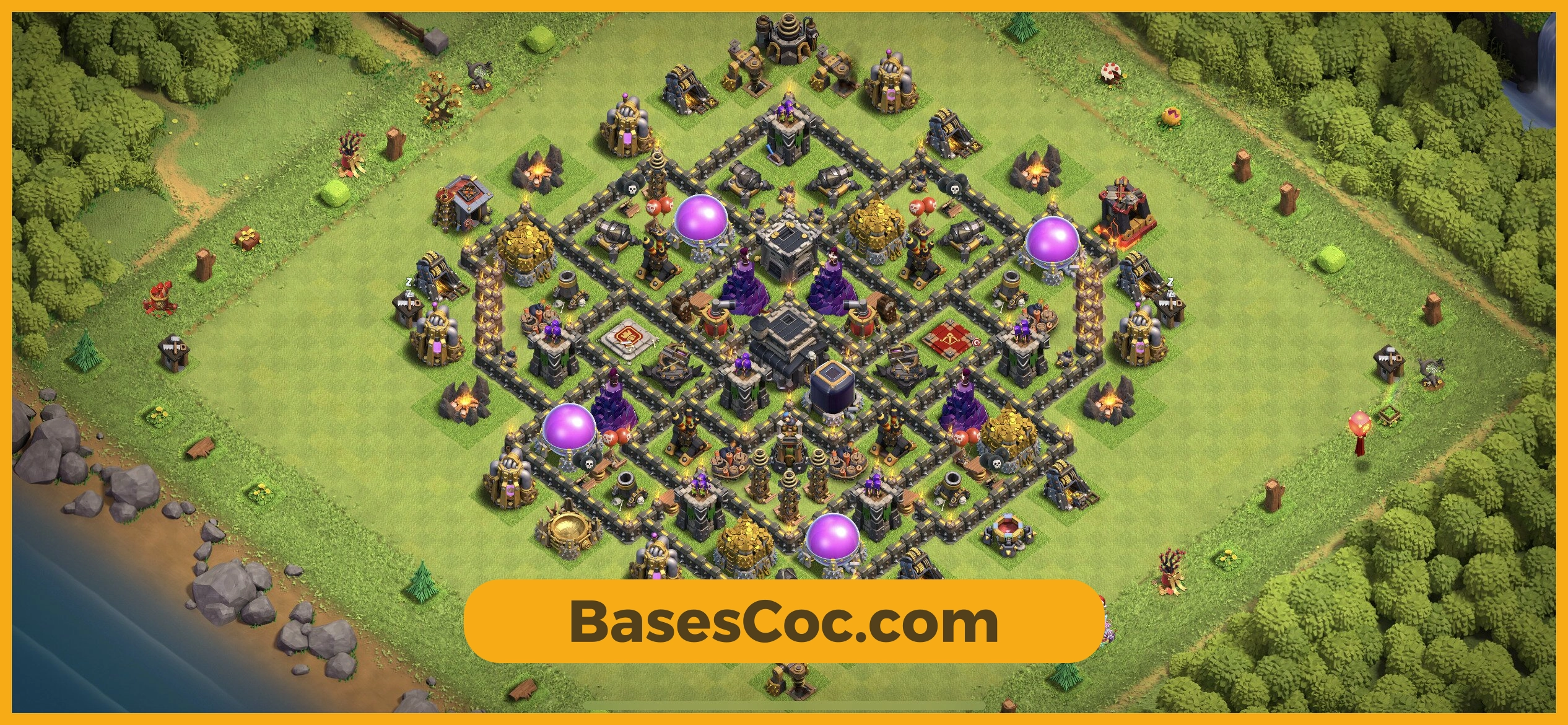 TH9 trophy Base