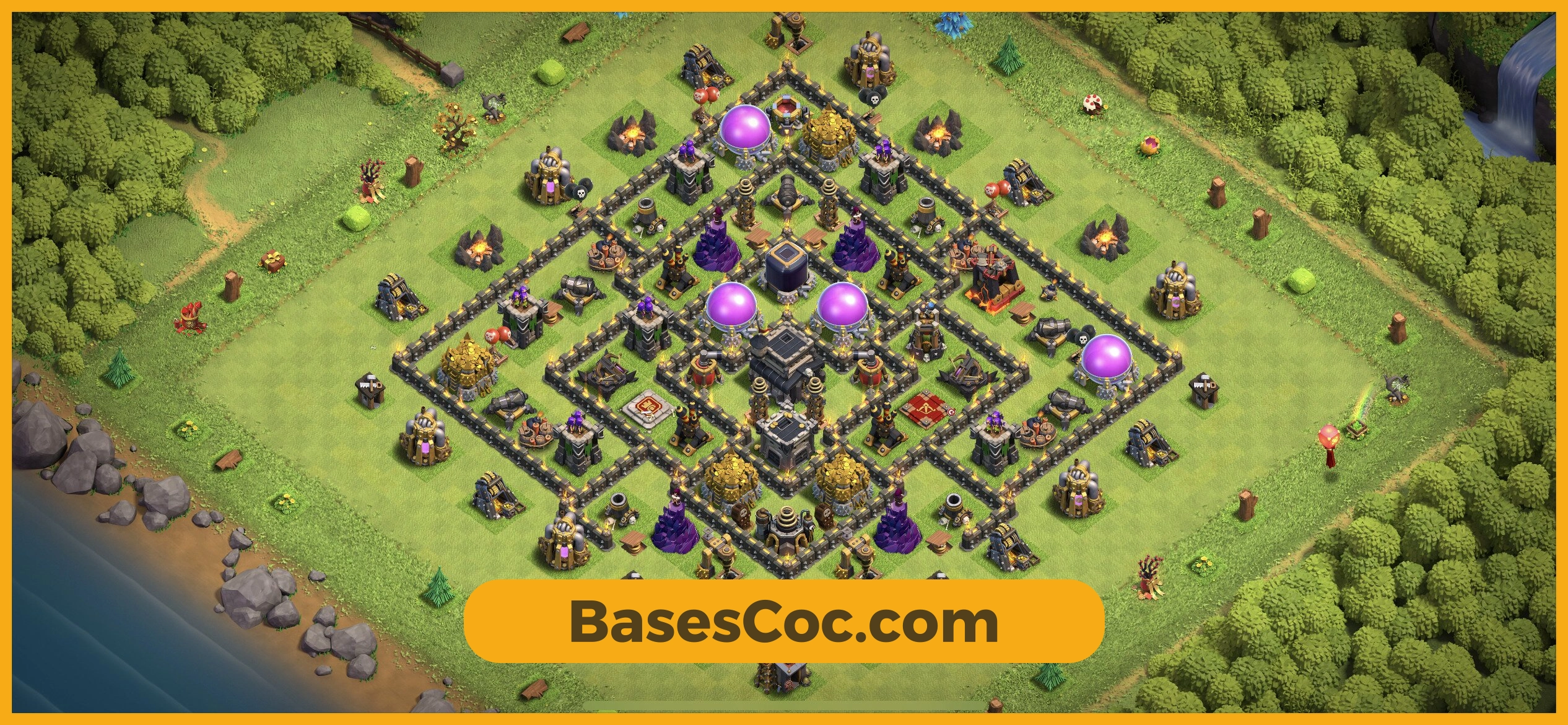 TH9 trophy Base