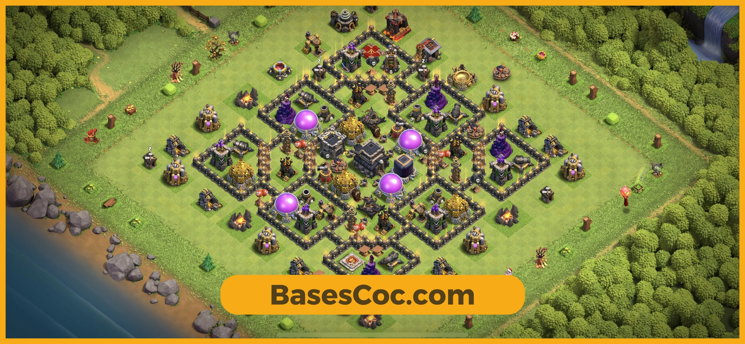TH9 trophy Base