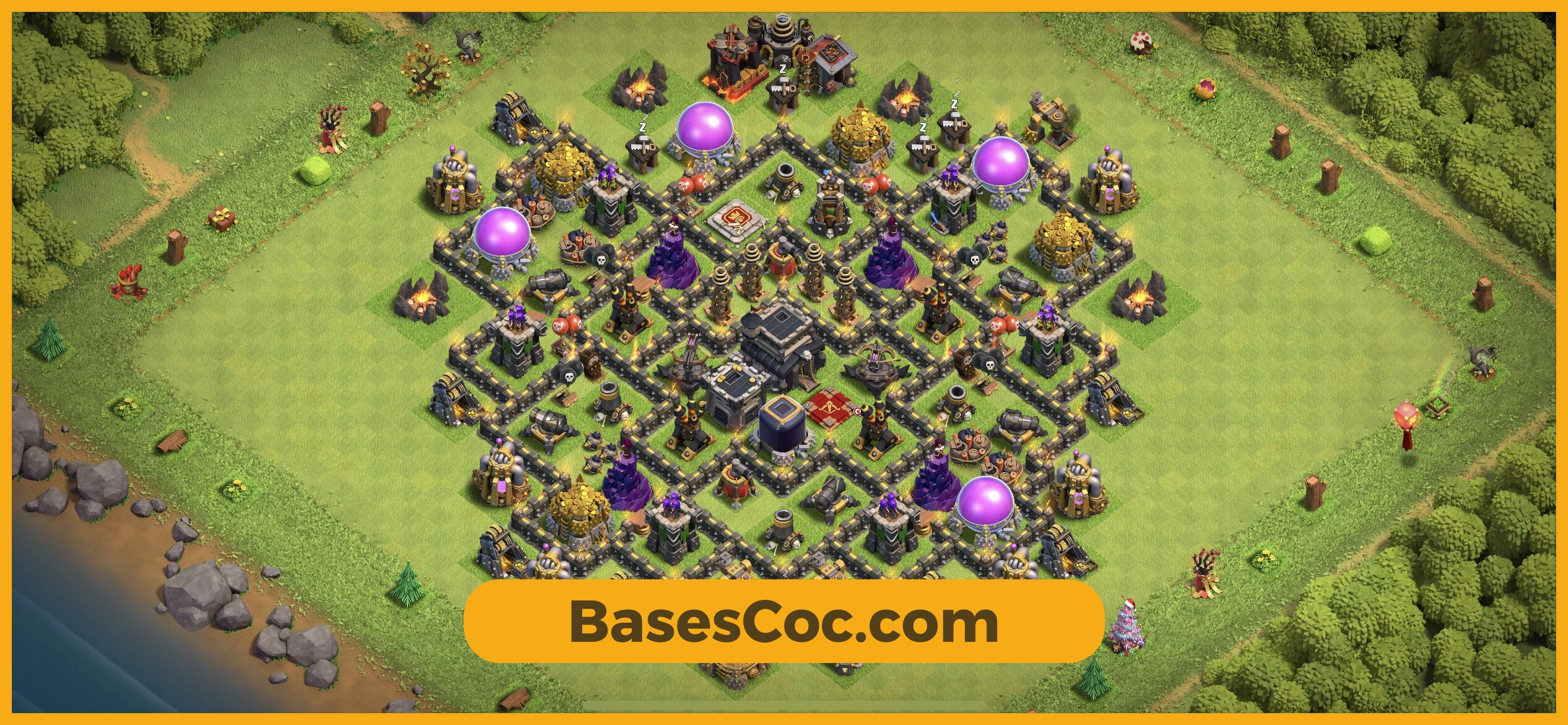 TH9 trophy Base