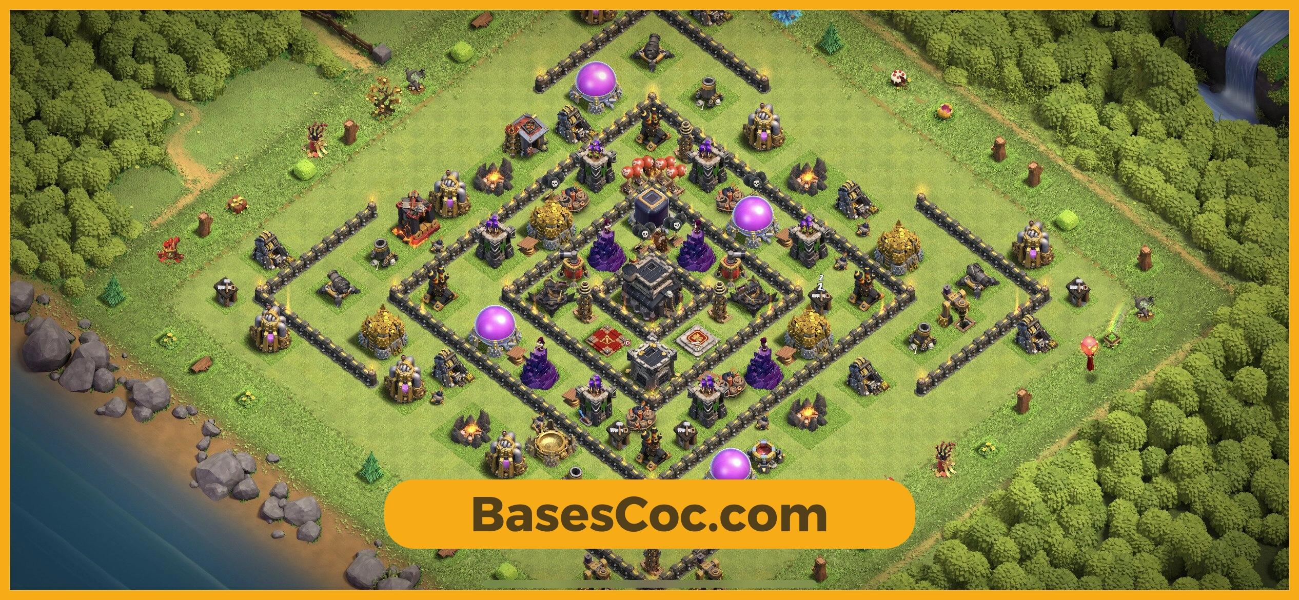 TH9 trophy Base