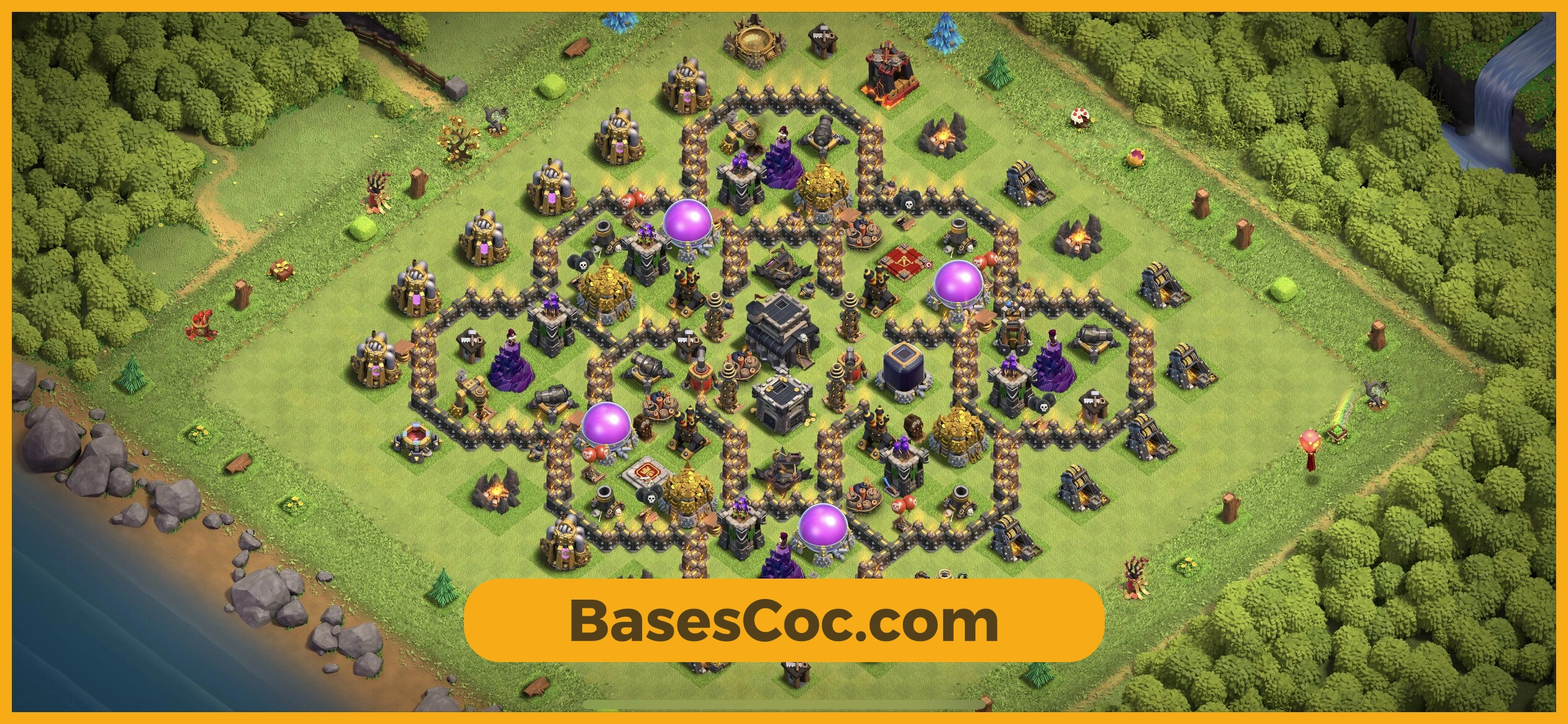 TH9 trophy Base