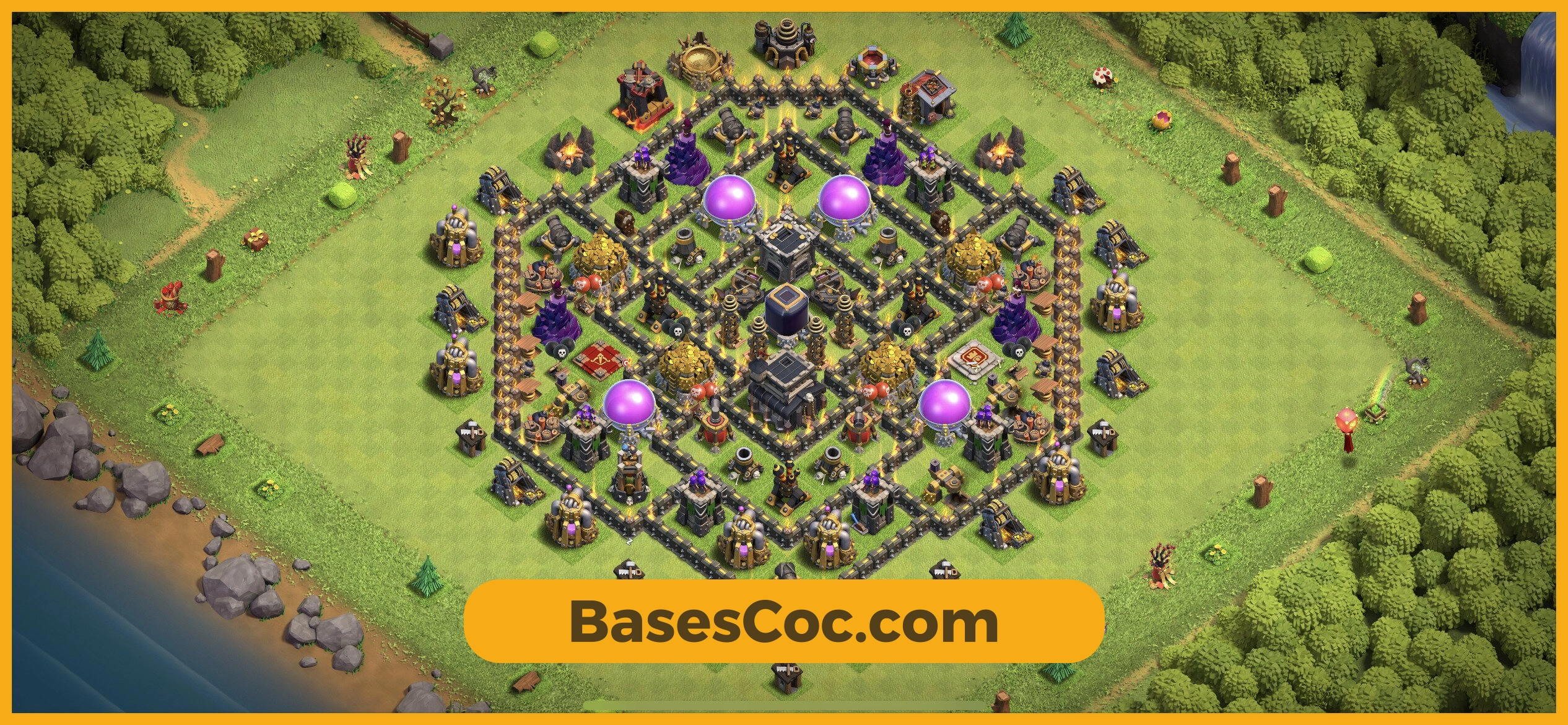 TH9 trophy Base