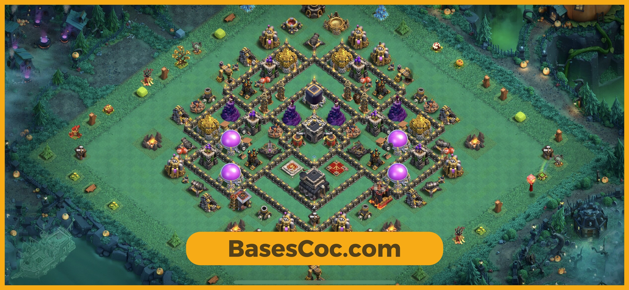 TH9 trophy Base