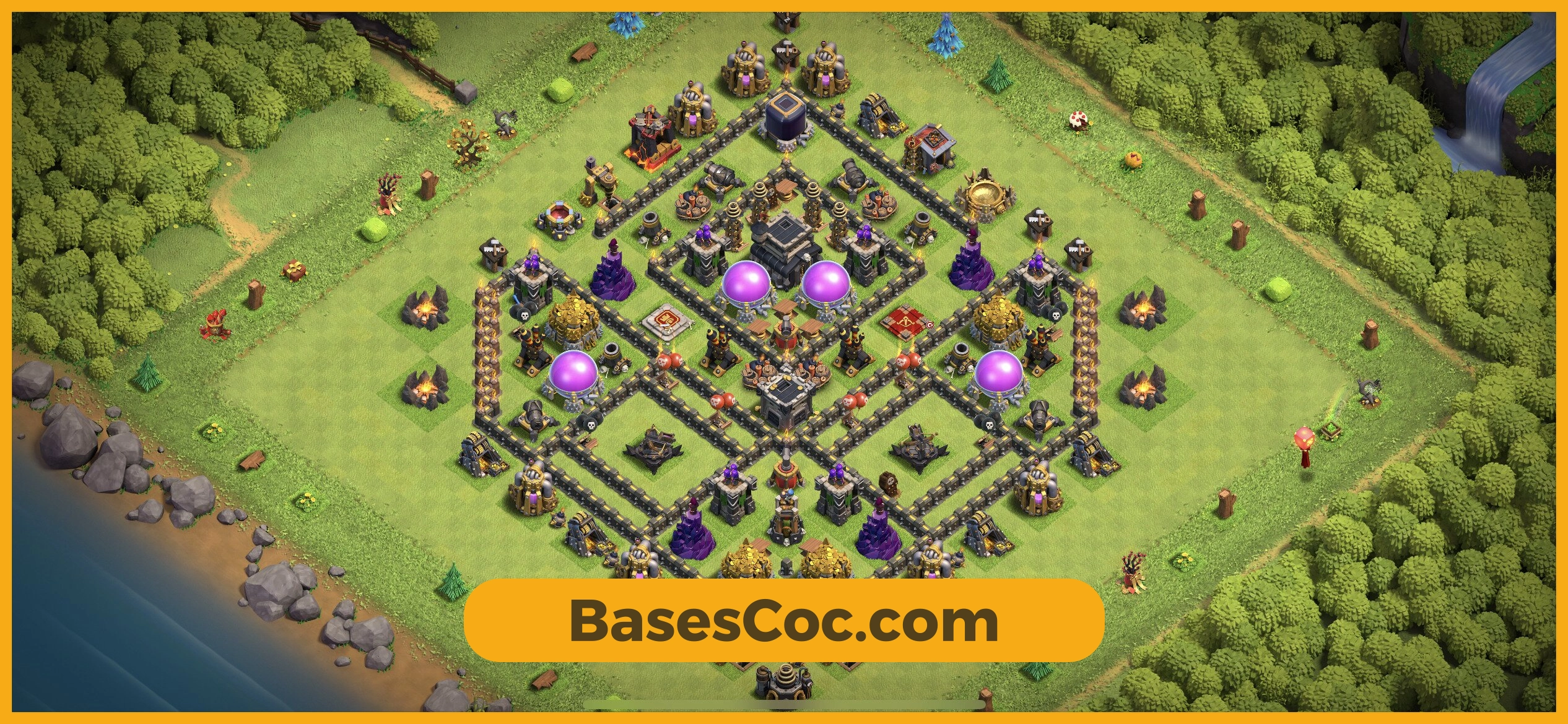 TH9 trophy Base