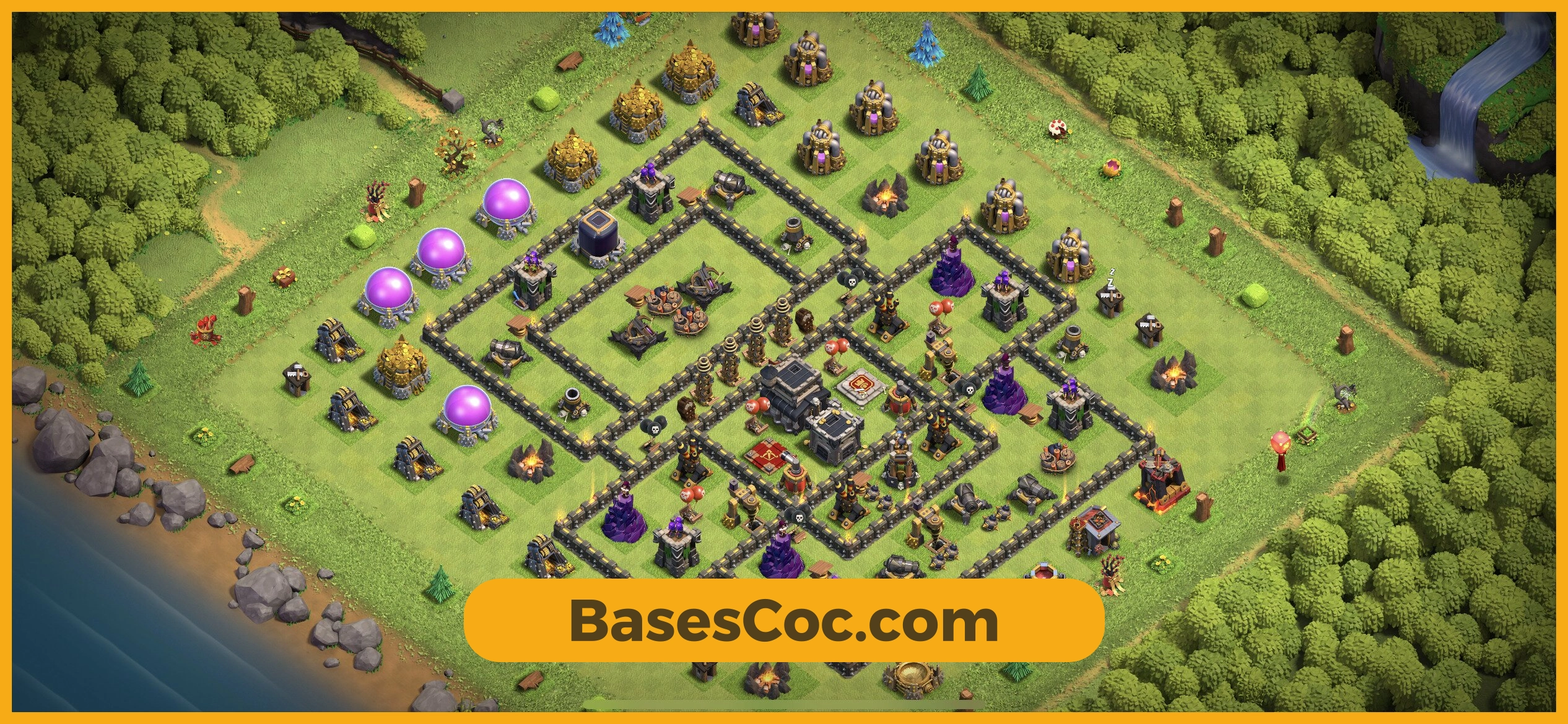 TH9 trophy Base